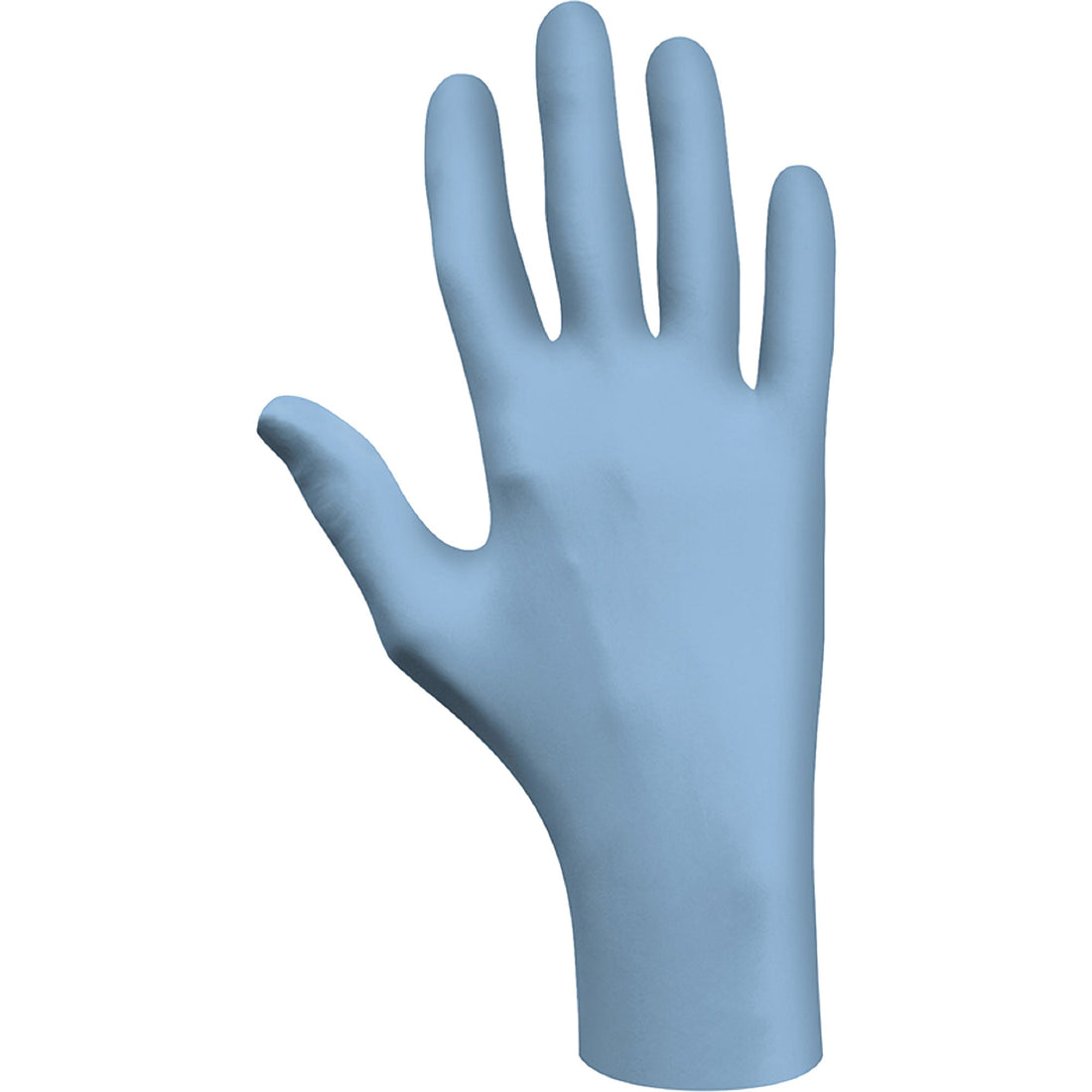 Showa N-Dex Plus 8005PF Industrial Grade Gloves, Nitrile, 8-mil, Powder-Free, Blue