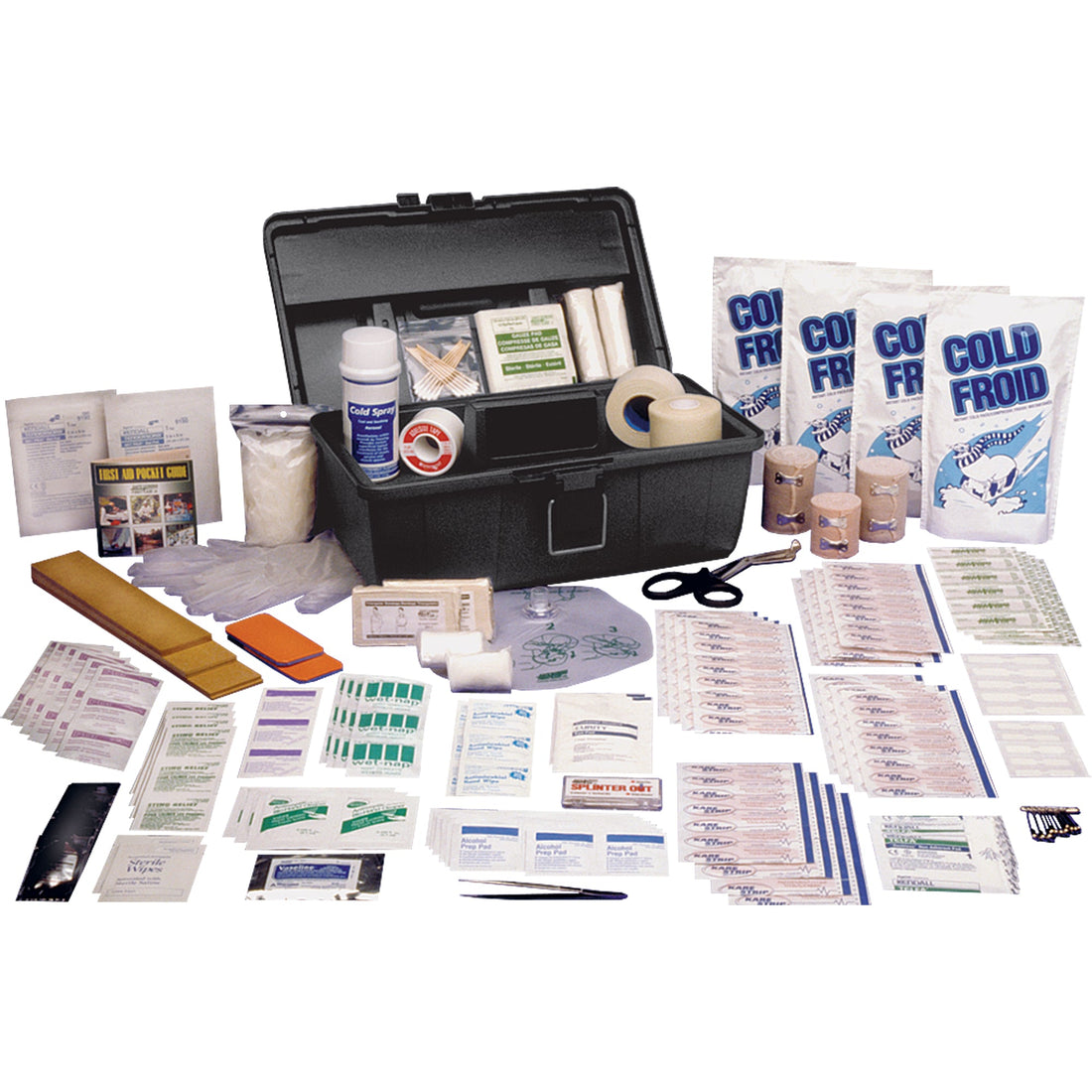 Safecross Athletic First Aid Kits, Class 1 Medical Device, Plastic Box