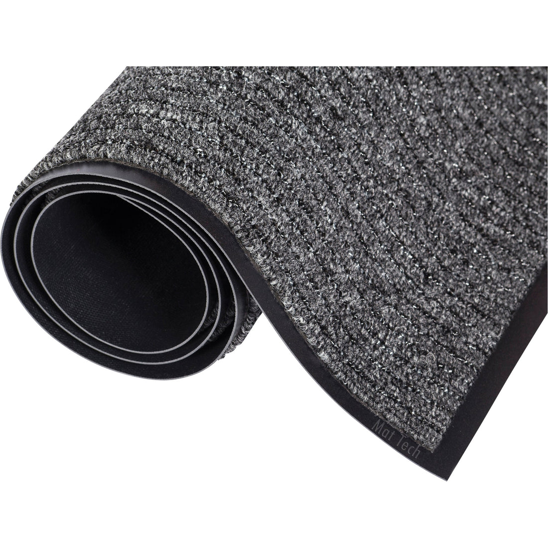Mat Tech Three-N-One Mat, Wiper/Scraper, Charcoal