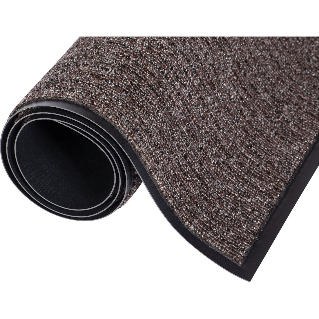 Mat Tech Three-N-One™ Mat, Wiper/Scraper, 4' x 6' x 5/16", Pebble Brown