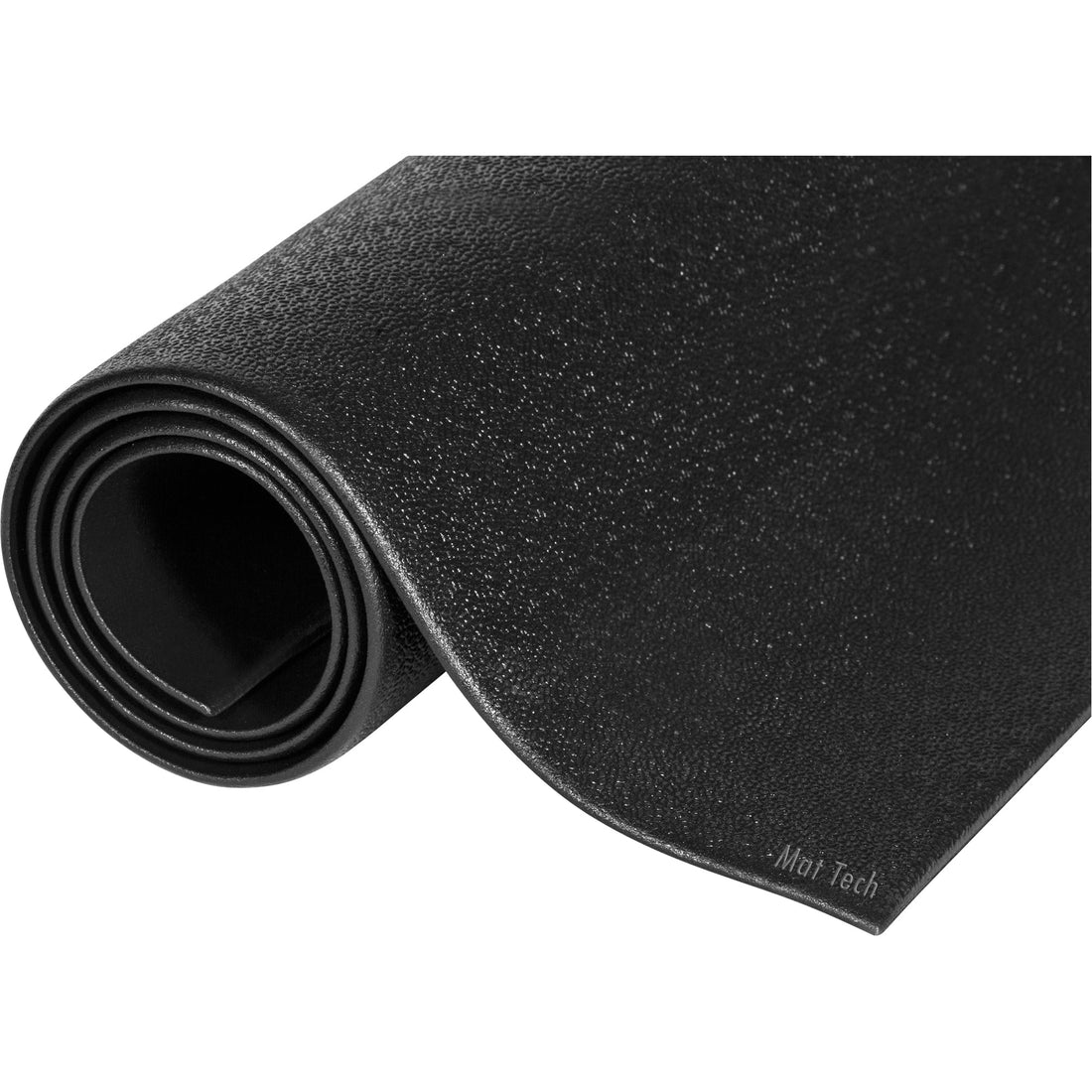 Mat Tech Comfort-King Mats, Smooth, Black, Sponge