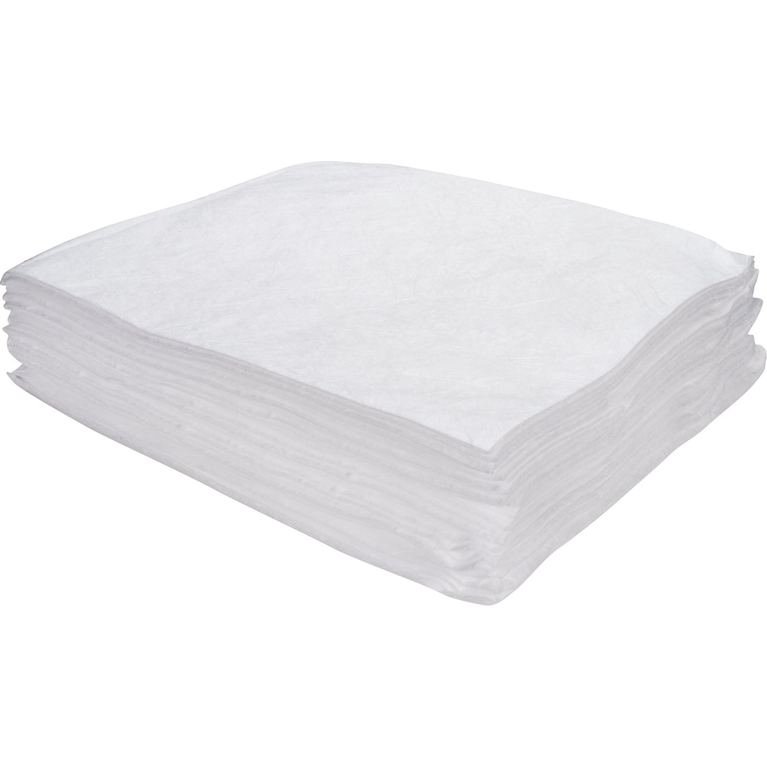 Zenith Premium Meltblown Sorbent Pads, Oil Only, 15" x 17", 8 gal. Absorbancy