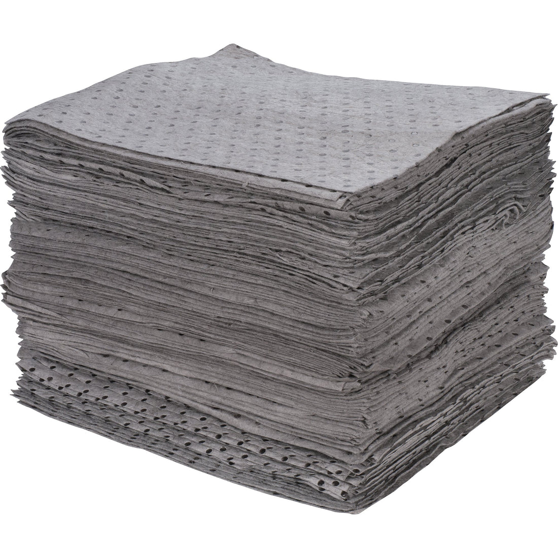 Zenith Premium Bonded Sorbent Pads, Universal, 15" x 17", 30 gal. Absorbancy