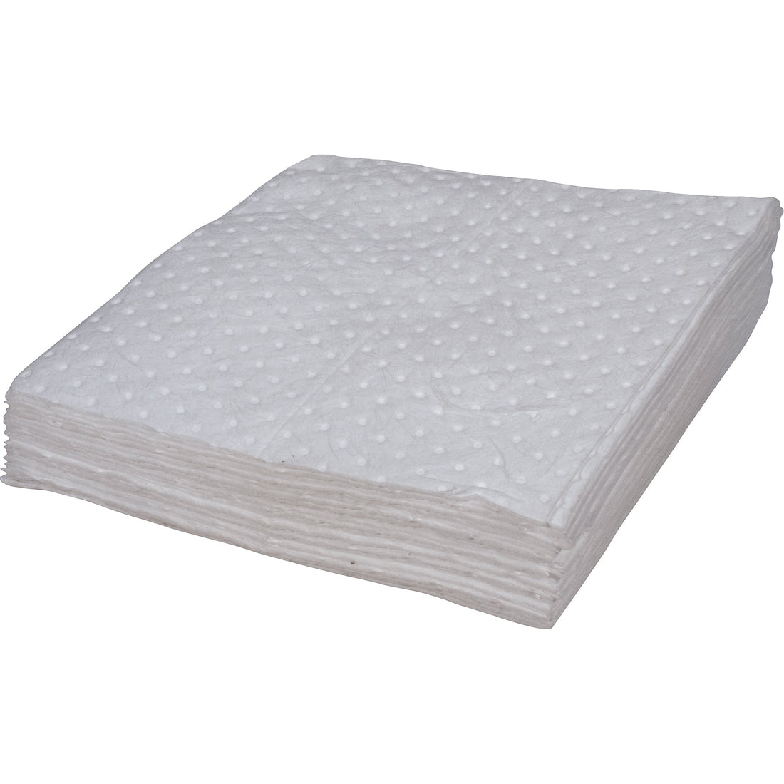 Zenith Premium Bonded Sorbent Pads, Oil Only, 15" x 17", 8 gal. Absorbancy
