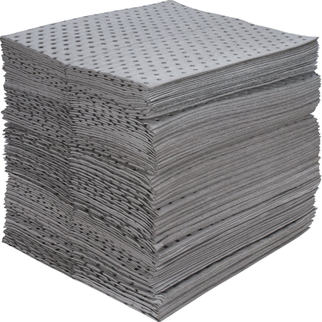 Zenith Industrial-Grade Fine Fibre Sorbent Pads, Universal, 15" x 17"