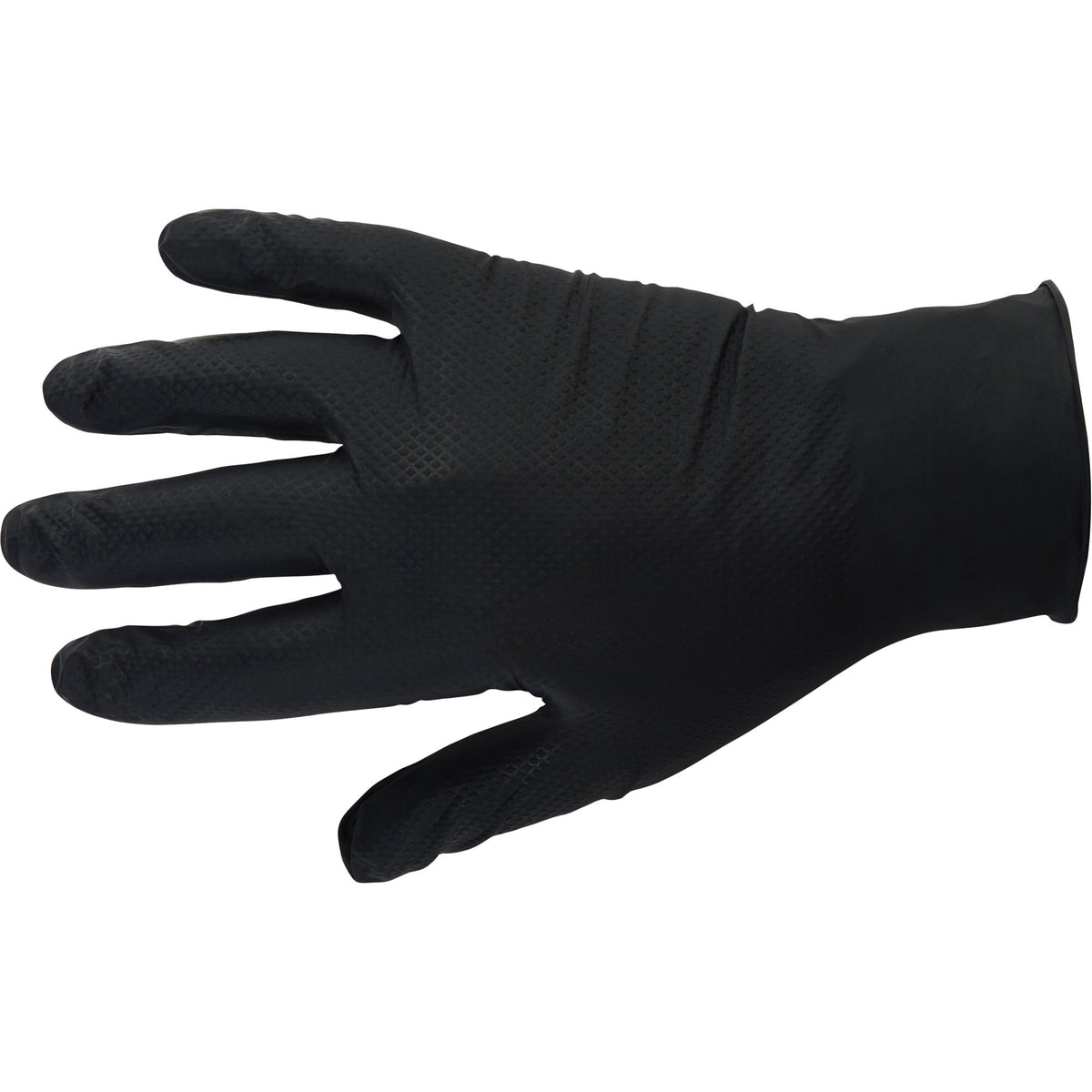 Ansell KleenGuard G10 Kraken Grip Disposable Gloves, Nitrile, 6-mil, Powder-Free, Black