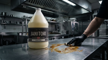 Best Industrial Degreasers in Canada - JANITORI No.71 in commercial kitchen