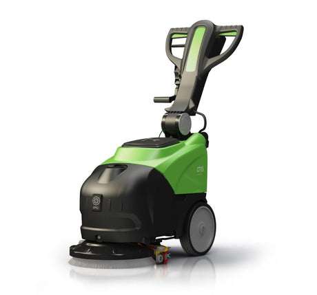 IPC Eagle CT15 B35 Compact Battery Walk-Behind Automatic Floor Scrubber — 14" Cleaning Path, 4/5 Gallon
