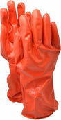 Ansell AlphaTec 15-554 PVA Chemical-Resistant Gloves — Red, 14 in. (Pair)