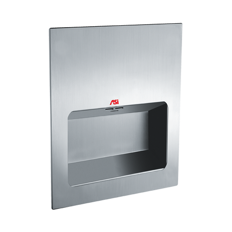 ASI TURBO-Tuff Recessed High-Speed Hand Dryer Satin Stainless Steel 110-120V 0135-1