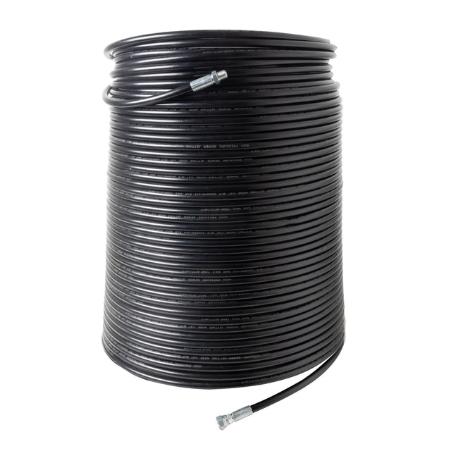 Canpump 1/4-in Cold Water Sewer Jetting Black Hose 4000 psi, 100 ft (025104)