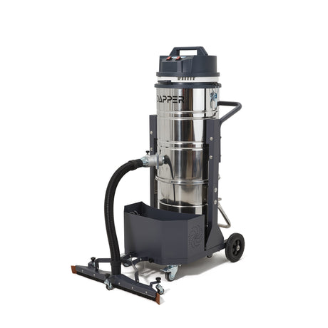 Dapper Supply 26.5 Gallon Heavy-Duty Industrial Wet/Dry Vacuum Dual Motor, 3.3 HP, 222 CFM DP-CVC1135
