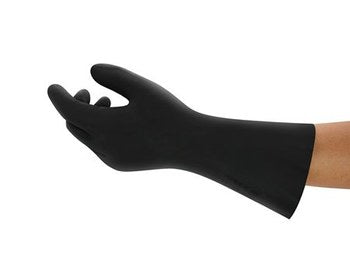 Ansell AlphaTec 29-865 Neoprene Gloves — Large, Black (Case of 144 Pairs)