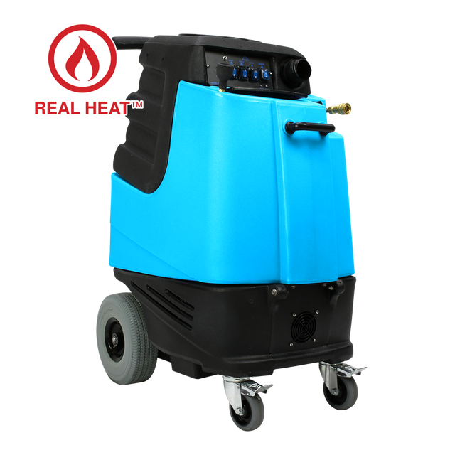 Mytee 1001DX-200 Speedster Deluxe Heated Carpet Extractor — 10 gal, 220 PSI, Dual 3-Stage Vac, 200 CFM / 130" Water Lift