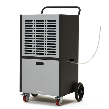 Dapper Supply 190-Pint Commercial Dehumidifier – Built-In Pump, Drain Hose, 15000 Sq Ft Coverage DP-CD1129