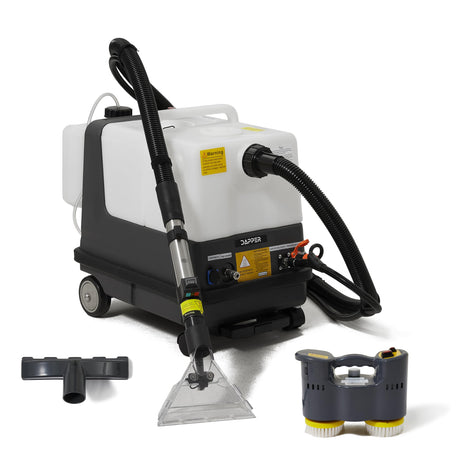 Dapper Supply Carpet and Upholstery Extractor Machine with Steam 2.5 Gal Tank DP-USC1211