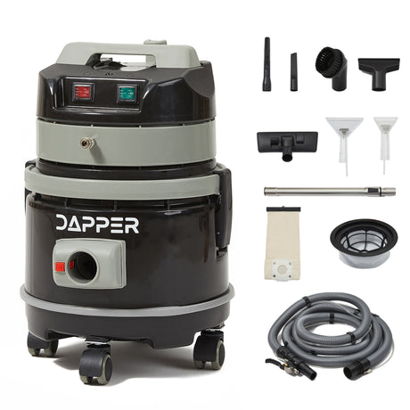 Dapper Supply Wet Dry Vacuum Cleaner with Water Extraction System 3 Gal. Recovery Tank DP-UCE1227