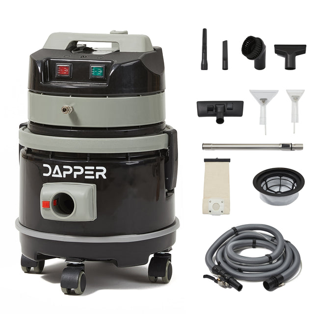 Dapper Supply Wet Dry Vacuum Cleaner with Water Extraction System 3 Gal. Recovery Tank DP-UCE1227
