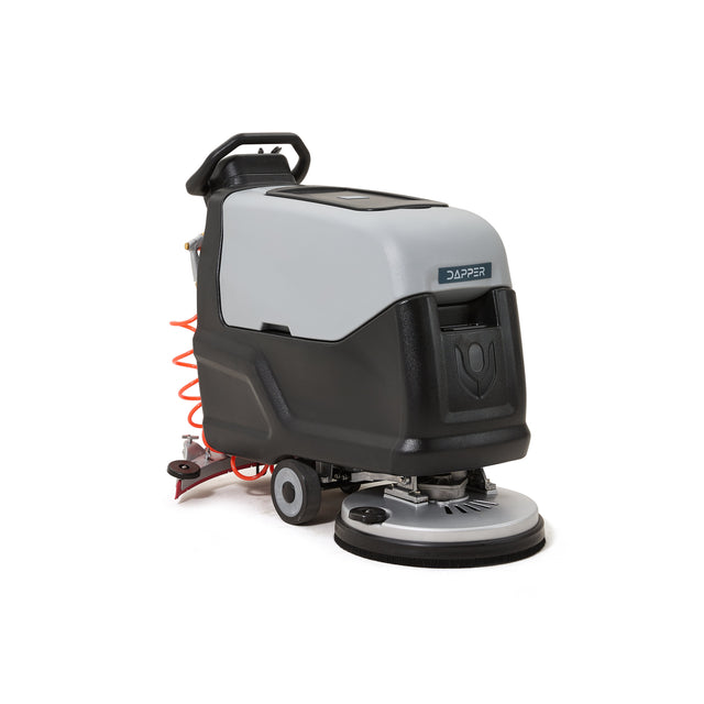 Dapper Supply Walk Behind Floor Scrubber Machine 20" Brush, 31.5" Squeegee DP-WBFS1218