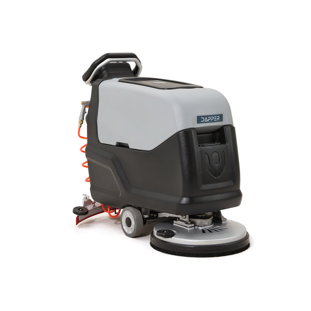 Dapper Supply Self Propelled Walk Behind Floor Scrubber Machine 20" Brush, 31.5" Squeegee DP-WBFS1219