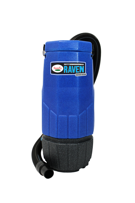 Sandia WHISPER Raven 10-Quart Backpack Vacuum with Power Head (20-2002)