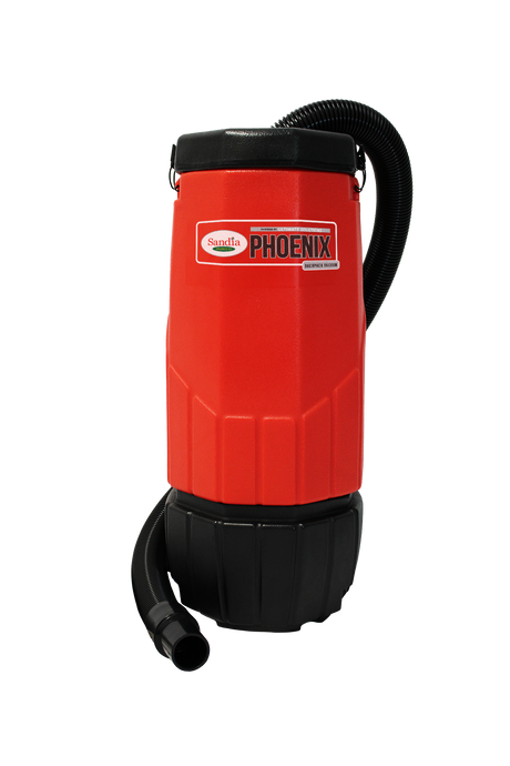 Sandia Phoenix 10-Quart Battery-Powered Backpack Vacuum with 5-Piece Tool Kit (20-PHOENIX)