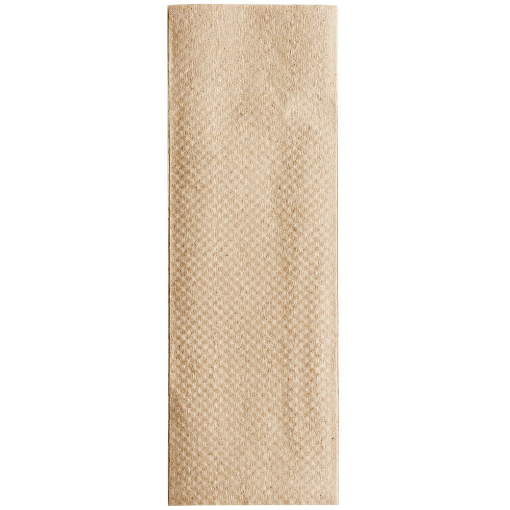 Natural Kraft Multifold Hand Towels — 9.1" x 9.5", 100% Recycled (Case of 4,000)