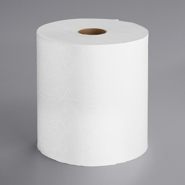 Tork Universal White Hand Towel Roll — H21, 1-Ply, 800 ft (6/Case)