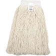 Cotton Cut-End Wet Mop Head — 24 oz., 4-Ply, Wide Band