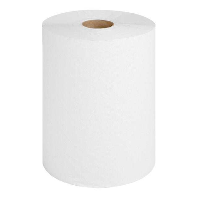 White Hardwound Roll Paper Towel — 10" x 800', 1-Ply (Case of 6)