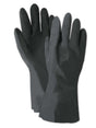 Ansell AlphaTec 29-865 Unsupported Neoprene Gloves — Black, 13", Size Small