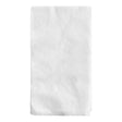 White 1-Ply Dinner Napkins — 14" x 17", Embossed (Case of 3,000)