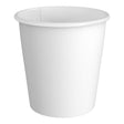 White Paper Hot Cups — 8 oz., Single-Wall Poly-Coated (Case of 1,000)