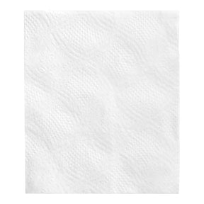 White 1-Ply Luncheon Napkins — 10" x 12", 1/4 Fold (Case of 6,000)