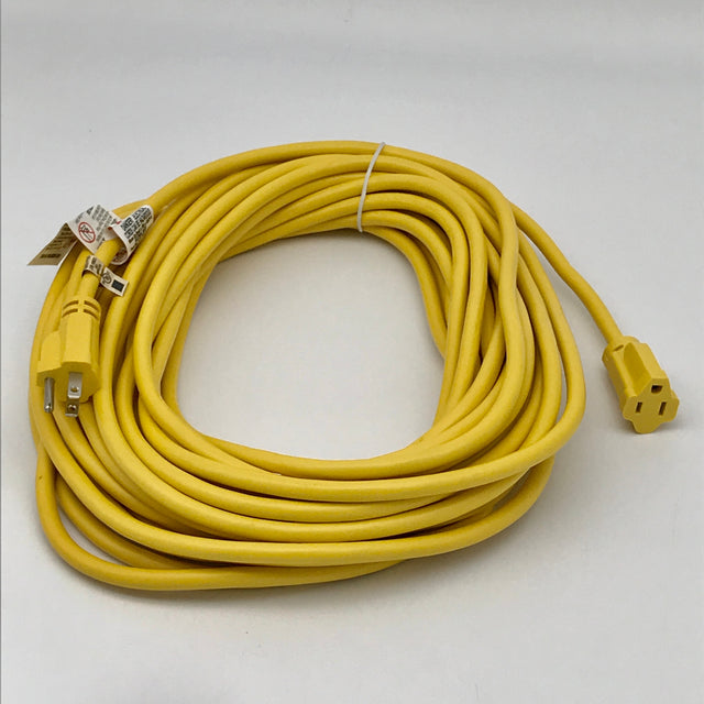 Extension Cord 14/3 x 50' 300V (Yellow) — pigtail extension