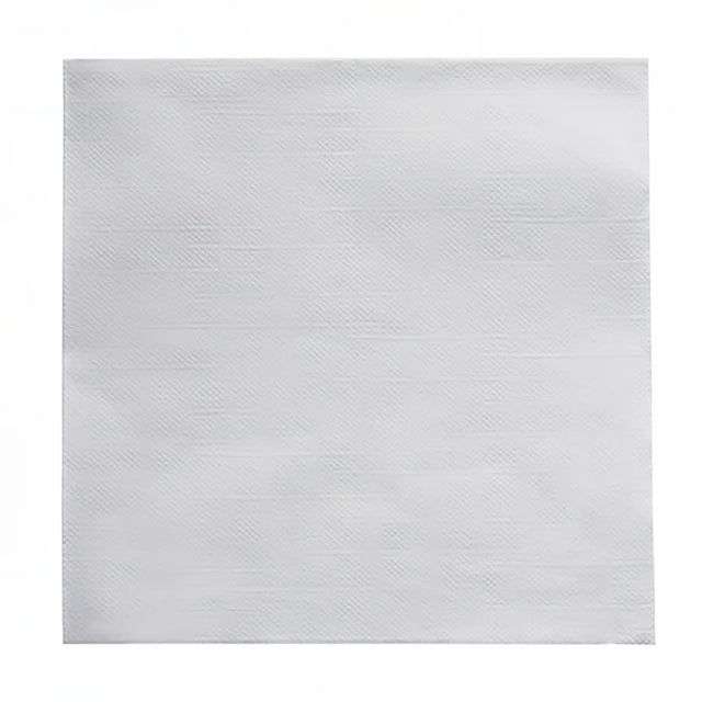 Dixie 1/4-Fold 1-Ply Beverage Cocktail Napkins — 9.5" x 9.5", White (Case of 4,000)