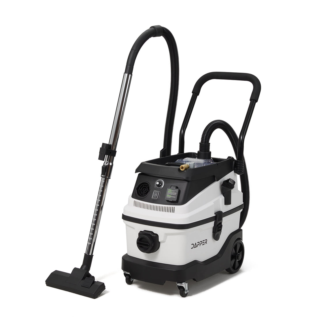 Dapper Supply 8 Gallon Wet Dry Dust Extractor Vacuum with Semi Auto HEPA Filter DP-DE1135