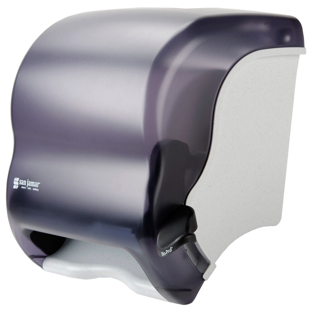 San Jamar Element Lever Roll Towel Dispenser — Black Pearl (T950TBK)