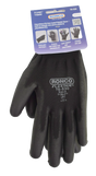 RONCO Flexsor 78-530 PU Palm-Coated Work Gloves — Large (Case of 72 Pairs)