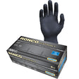 RONCO Sentron 4 Black Nitrile Gloves — Small, 4 Mil, Powder-Free (Case of 1,000)