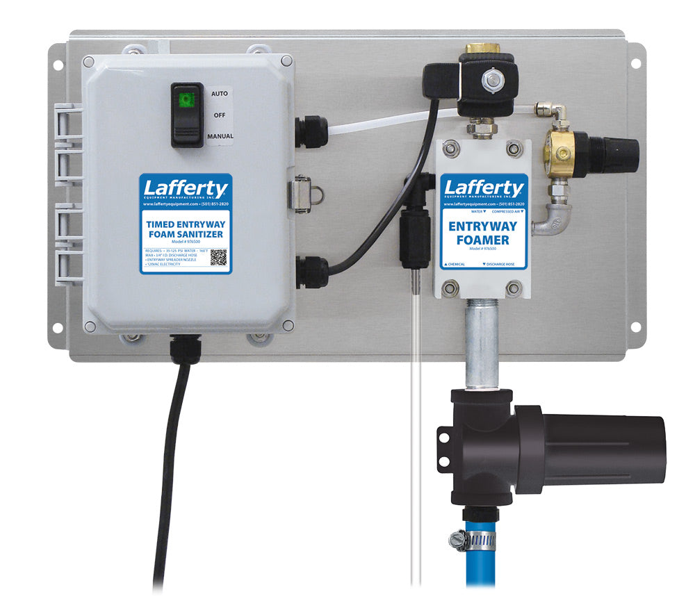 Lafferty Timed Entryway Foam Sanitizer 3 ft Door 976500