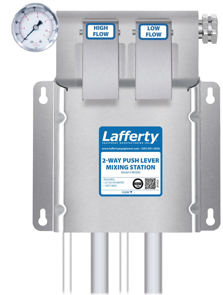 Lafferty 2-Way Push Lever Mixing Station 981200
