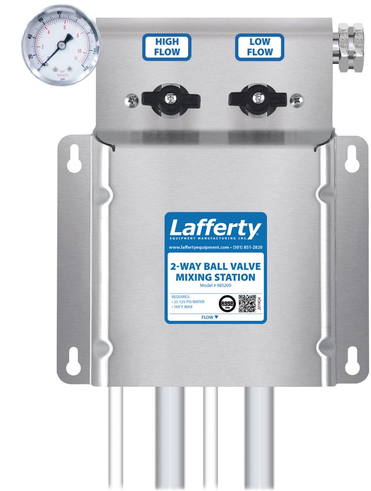Lafferty 2-Way Ball Valve Mixing Station 985200