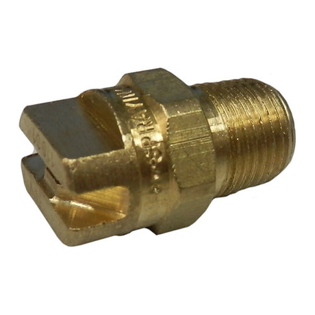 1/8" brass Vee-Jet spray tip (11001) — aftermarket