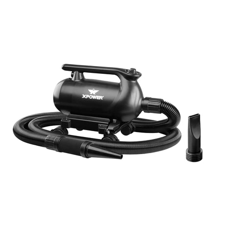 XPOWER A-16 Professional Car Dryer Blower with Mobile Dock w/Caster Wheels, 320 CFM