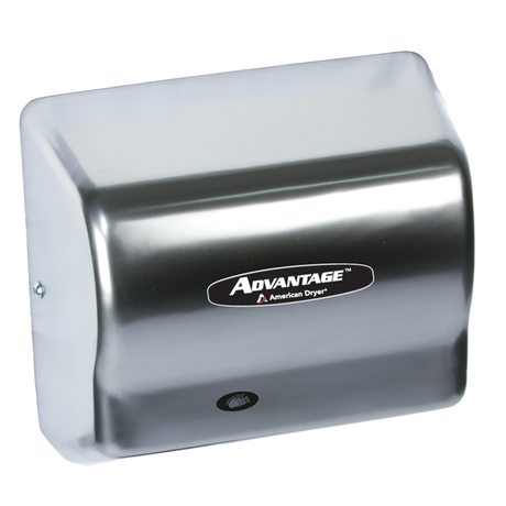 American Dryer Advantage AD Automatic Hand Dryer Brushed Stainless Steel AD90-SS