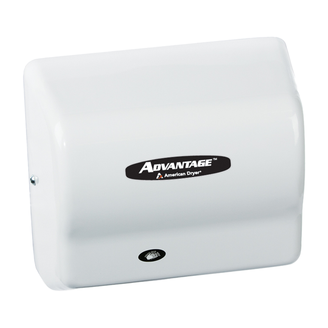 American Dryer Advantage AD Automatic Hand Dryer Steel White AD90-M