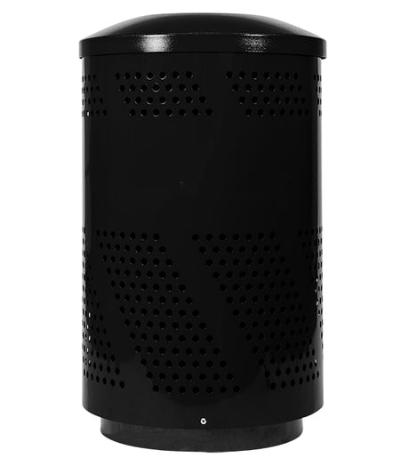 Ex-Cell Kaiser 51 Gal Indoor Recycling Receptacle, Black gloss ARENA-51 BLK