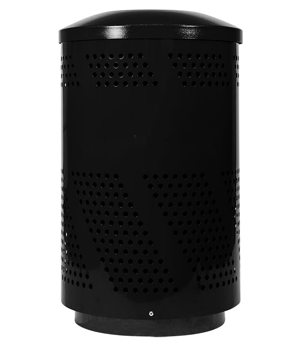 Ex-Cell Kaiser 51 Gal Indoor Recycling Receptacle, Black gloss ARENA-51 BLK