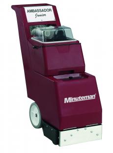 Minuteman Ambassador Jr. C45014-01 14" Self-Contained Carpet Extractor — 6/6 gal, 50 psi, Cylindrical Brush